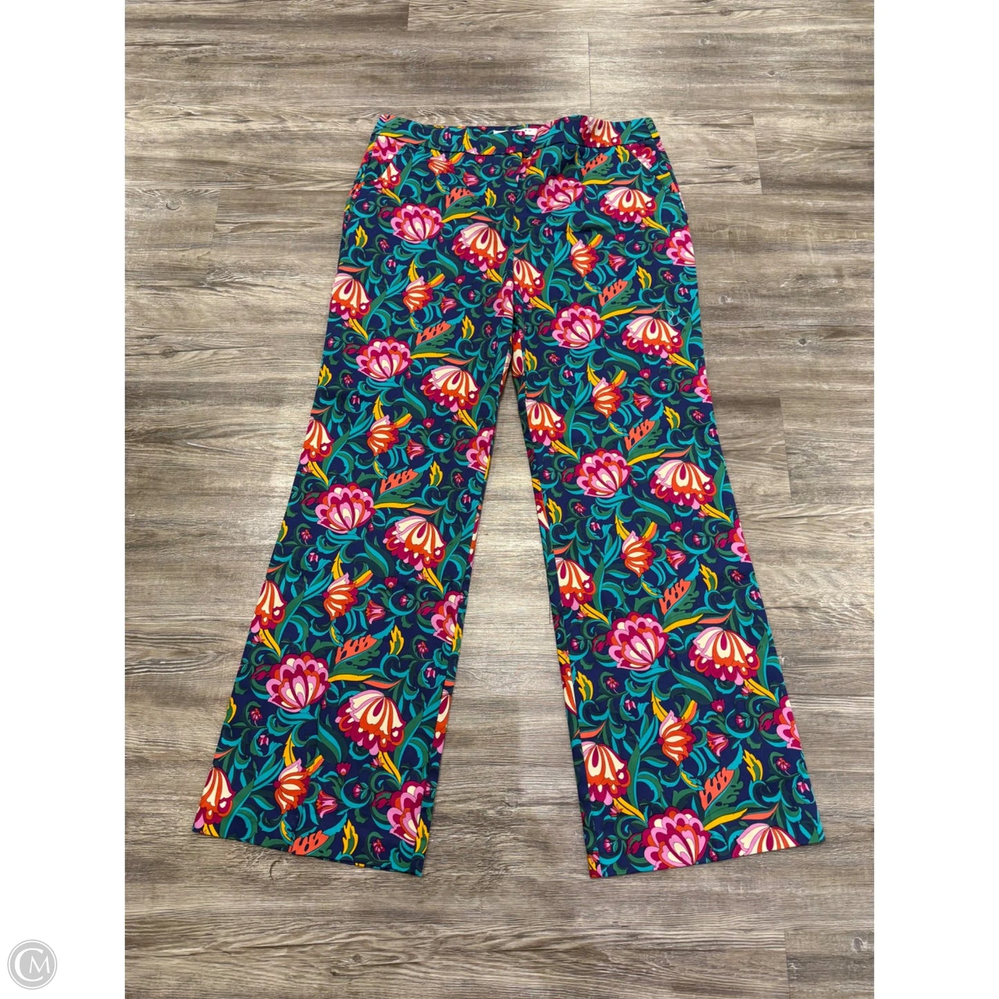 Pants Wide Leg By Trina Turk In Multi-colored, Size: 16