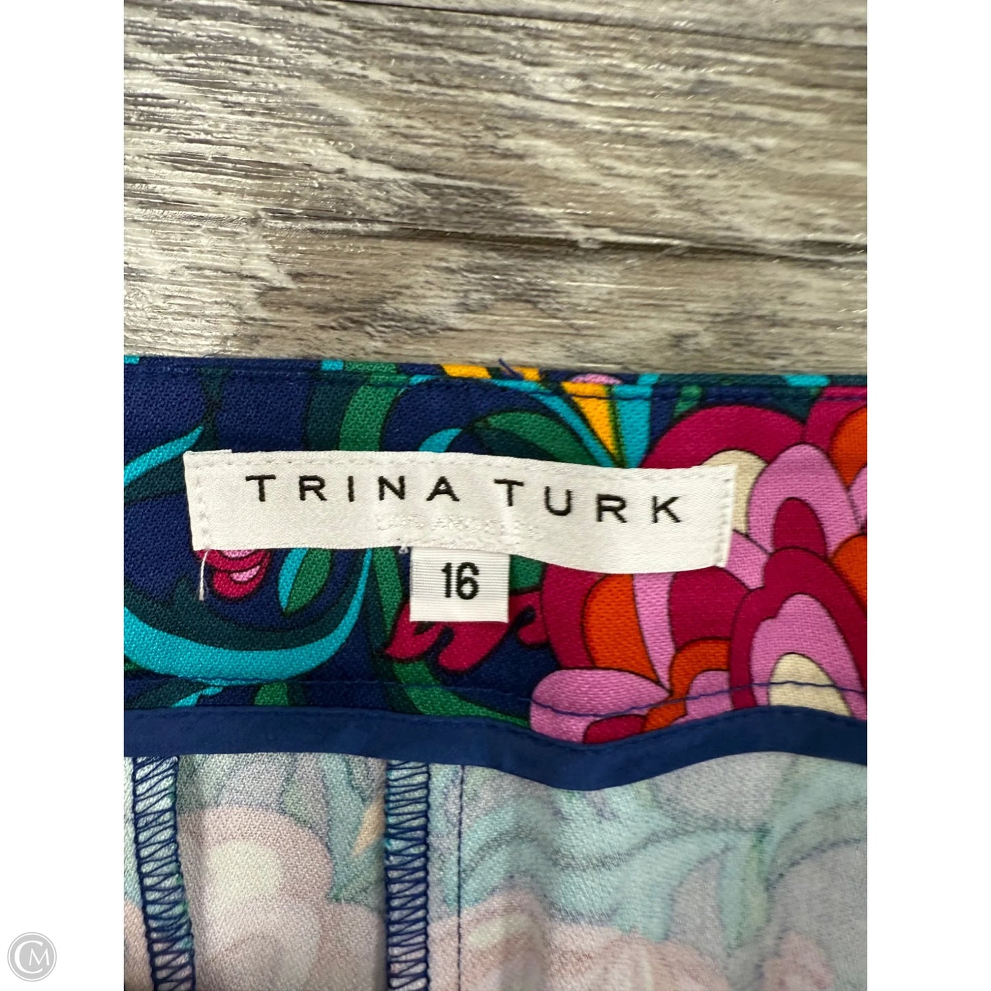 Pants Wide Leg By Trina Turk In Multi-colored, Size: 16