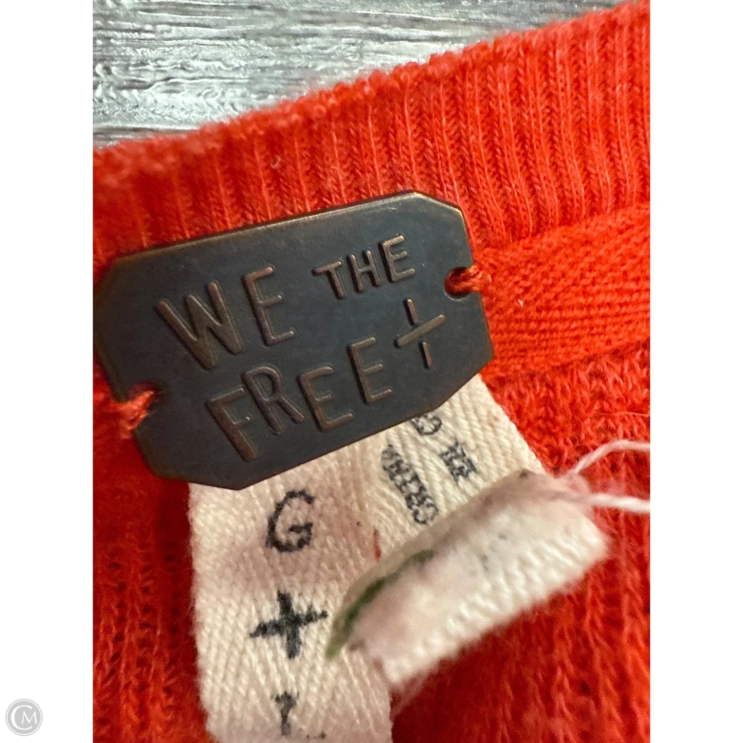 Top Long Sleeve By We The Free In Red, Size: L