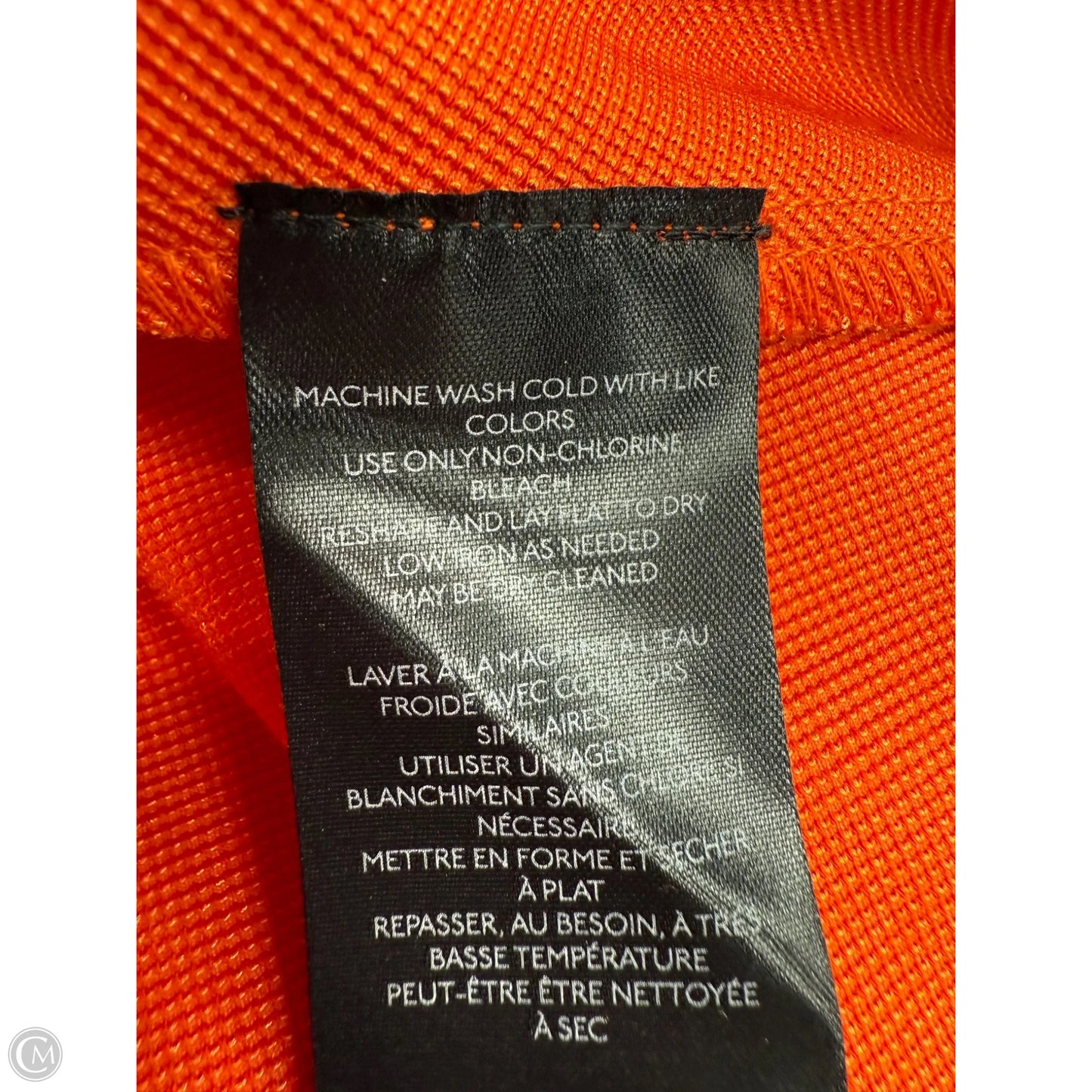 Dress Casual Midi By Anthropologie In Orange, Size: Xl