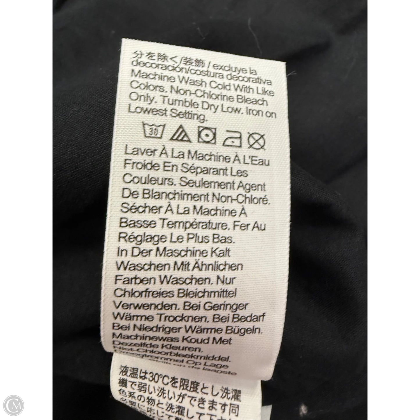 Top Short Sleeve By J. Crew In Black, Size: L