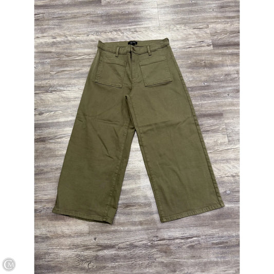 Pants Wide Leg By Banana Republic In Green, Size: 12