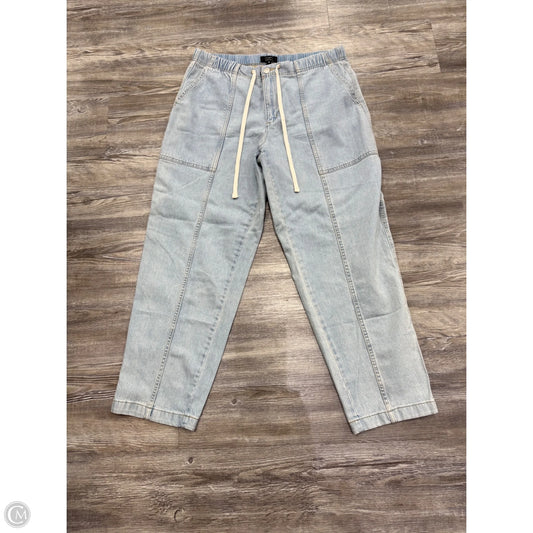 Jeans Boyfriend By Banana Republic In Blue Denim, Size: M