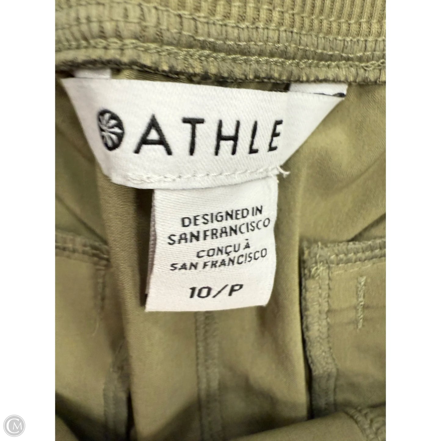 Athletic Pants By Athleta In Green, Size: Mp