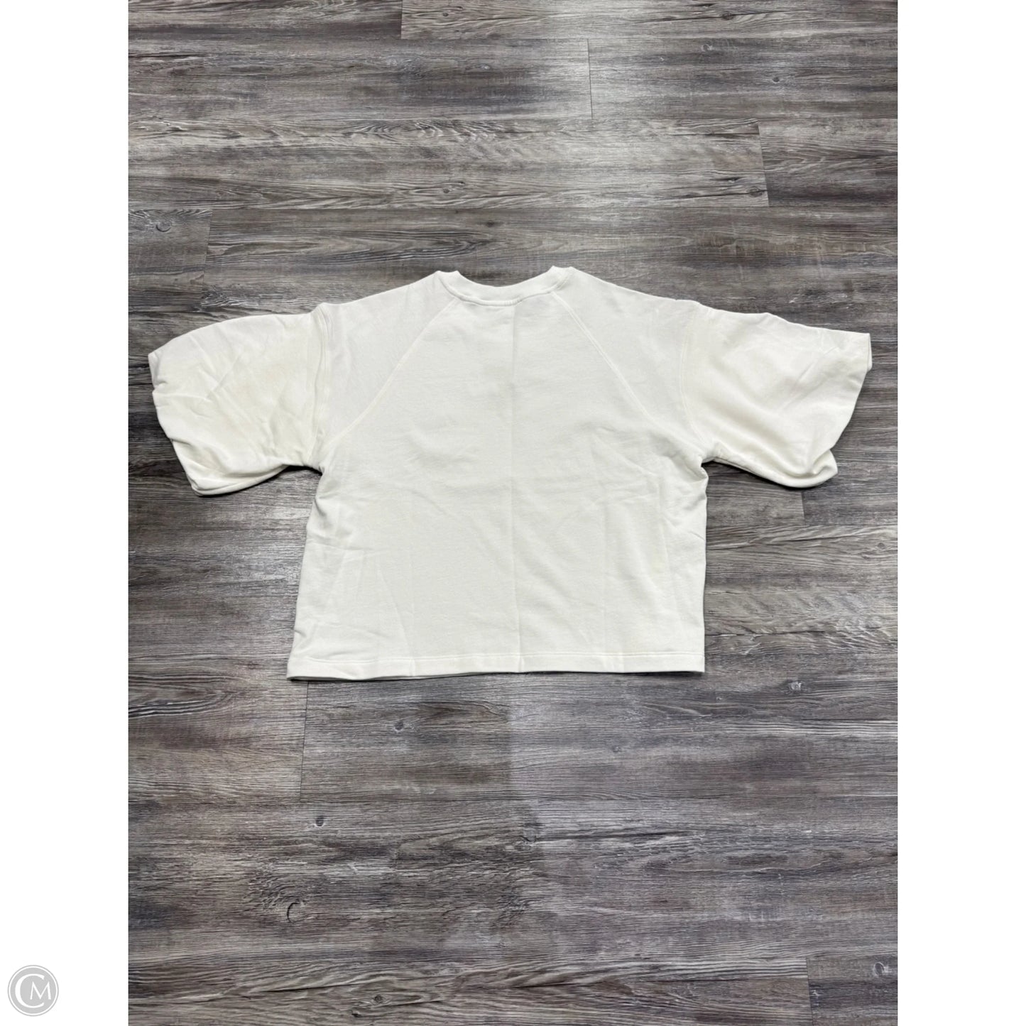 Top Short Sleeve By Madewell In White, Size: L