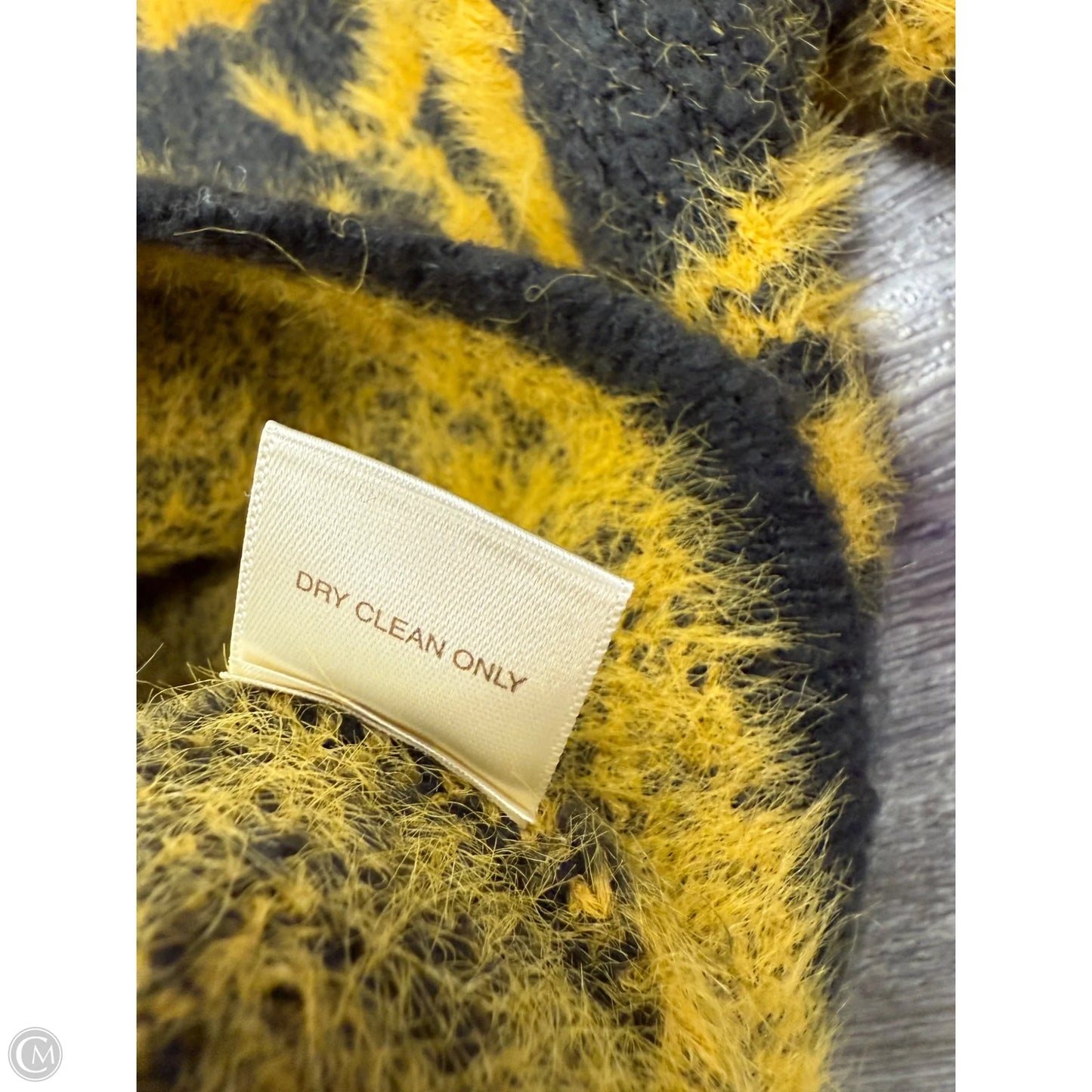 Sweater By Willow & Clay In Grey & Yellow, Size: S