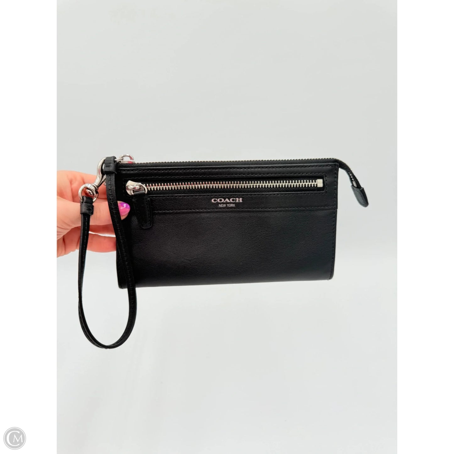 Wristlet Designer By Coach, Size: Large