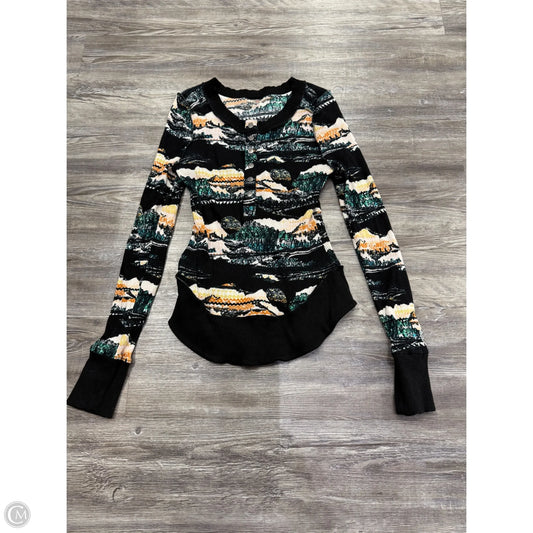 Top Long Sleeve By Free People In Multi-colored, Size: L