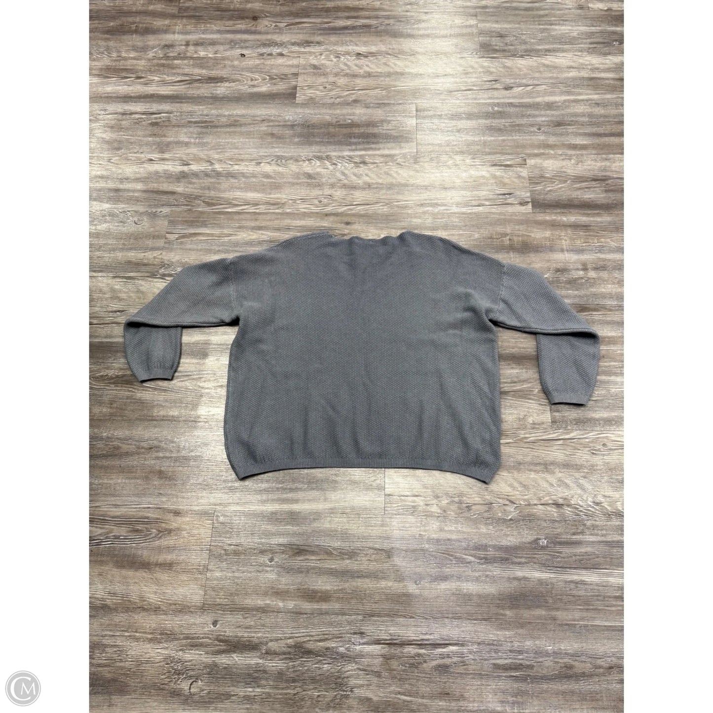 Sweater By Made in Italy In Grey & Silver, Size: M