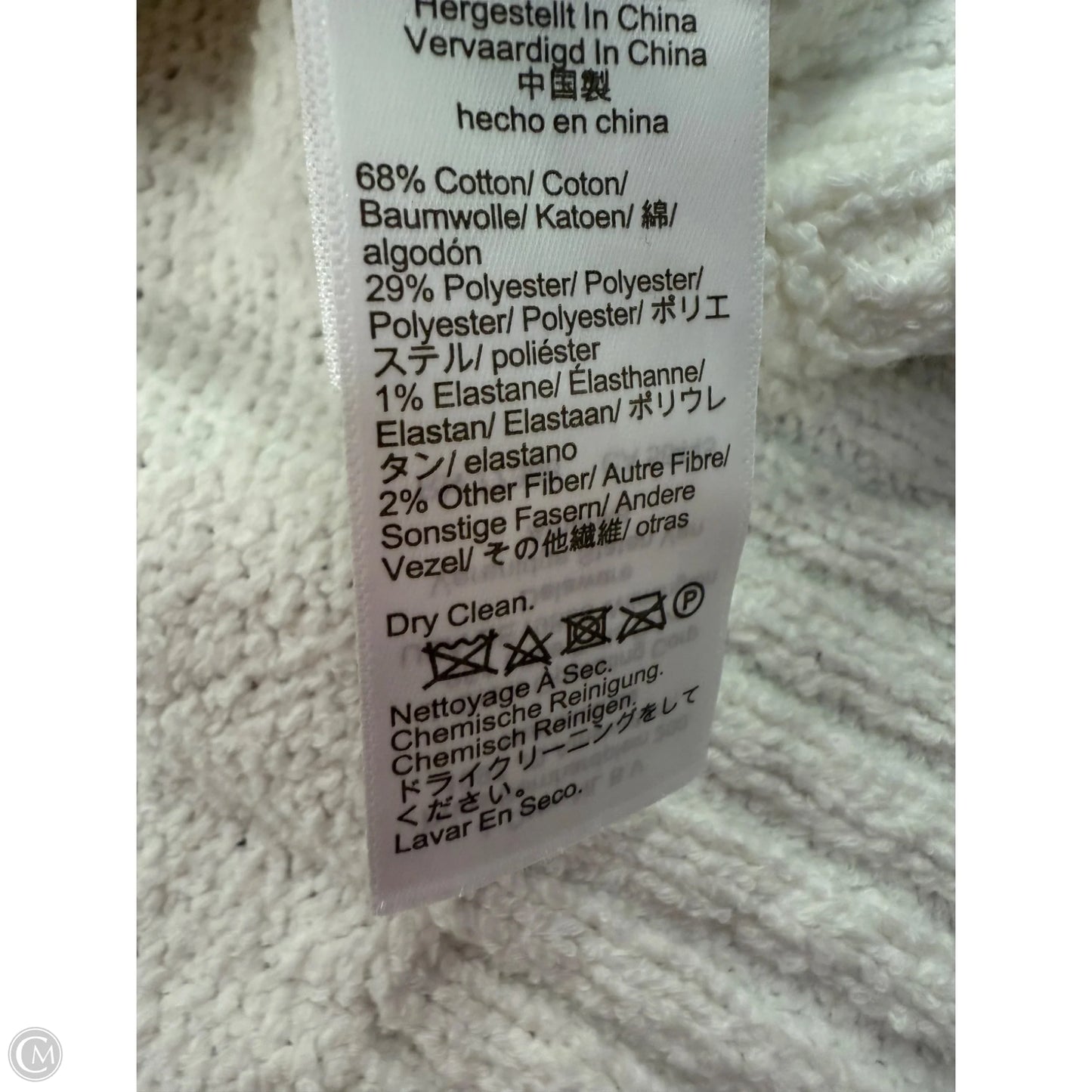 Sweater Cardigan By J. Crew In White, Size: M