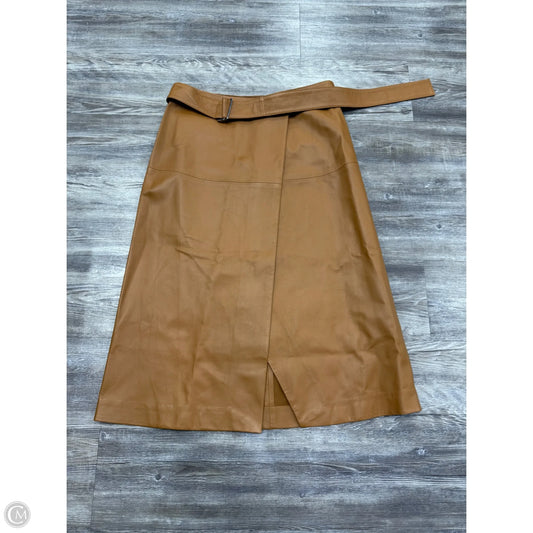 Skirt Midi By Joseph In Brown, Size: 6