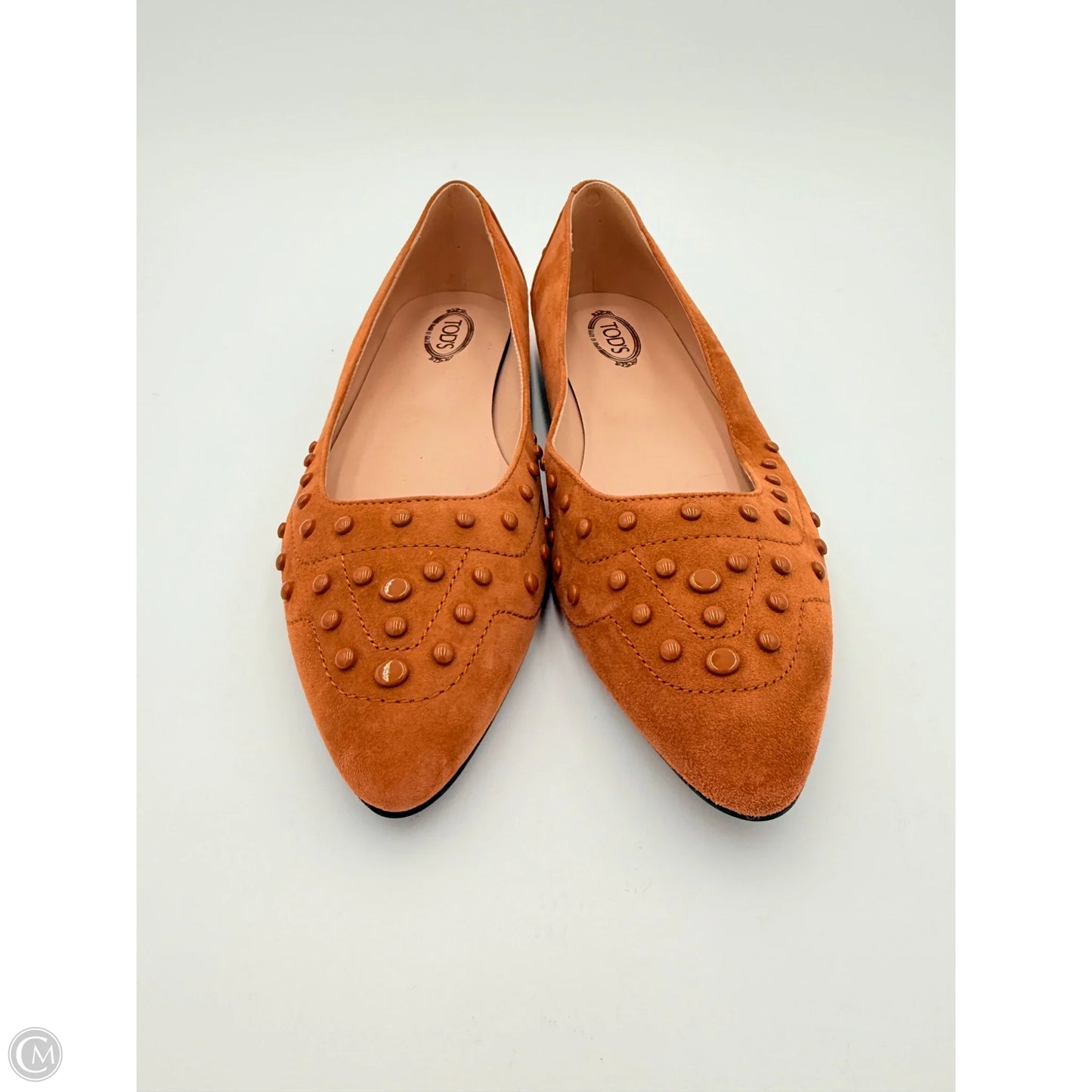 Shoes Luxury Designer By Tods In Brown, Size: 8