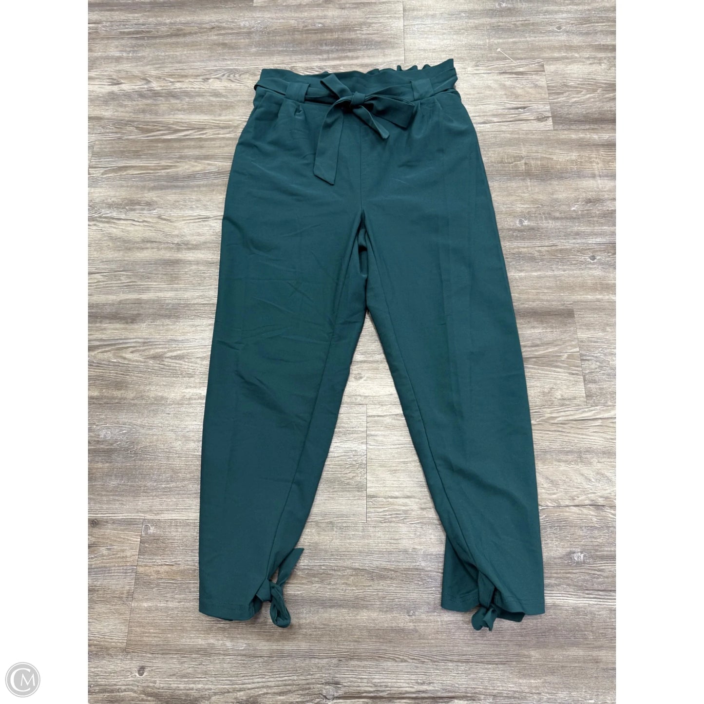 Pants Cropped By Grace Karin In Teal, Size: M