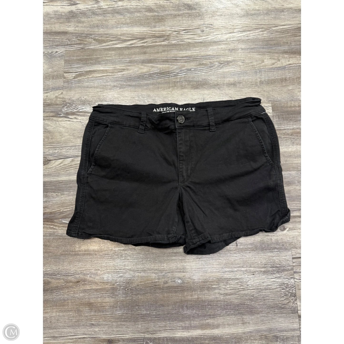 Shorts By American Eagle In Black, Size: 14