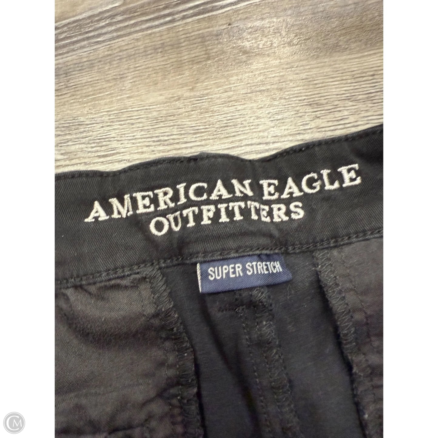 Shorts By American Eagle In Black, Size: 14