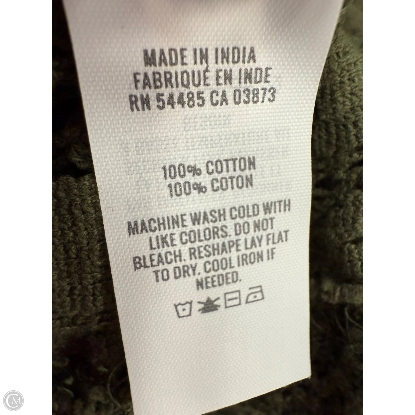 Top Sleeveless By Aerie In Green, Size: M