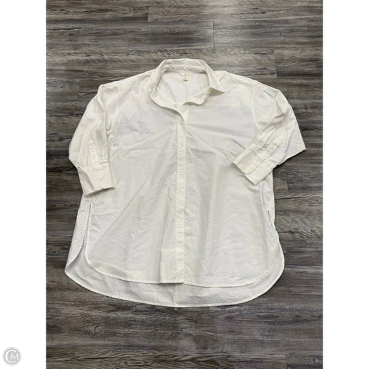 Dress Casual Short By H&m In White, Size: Xl