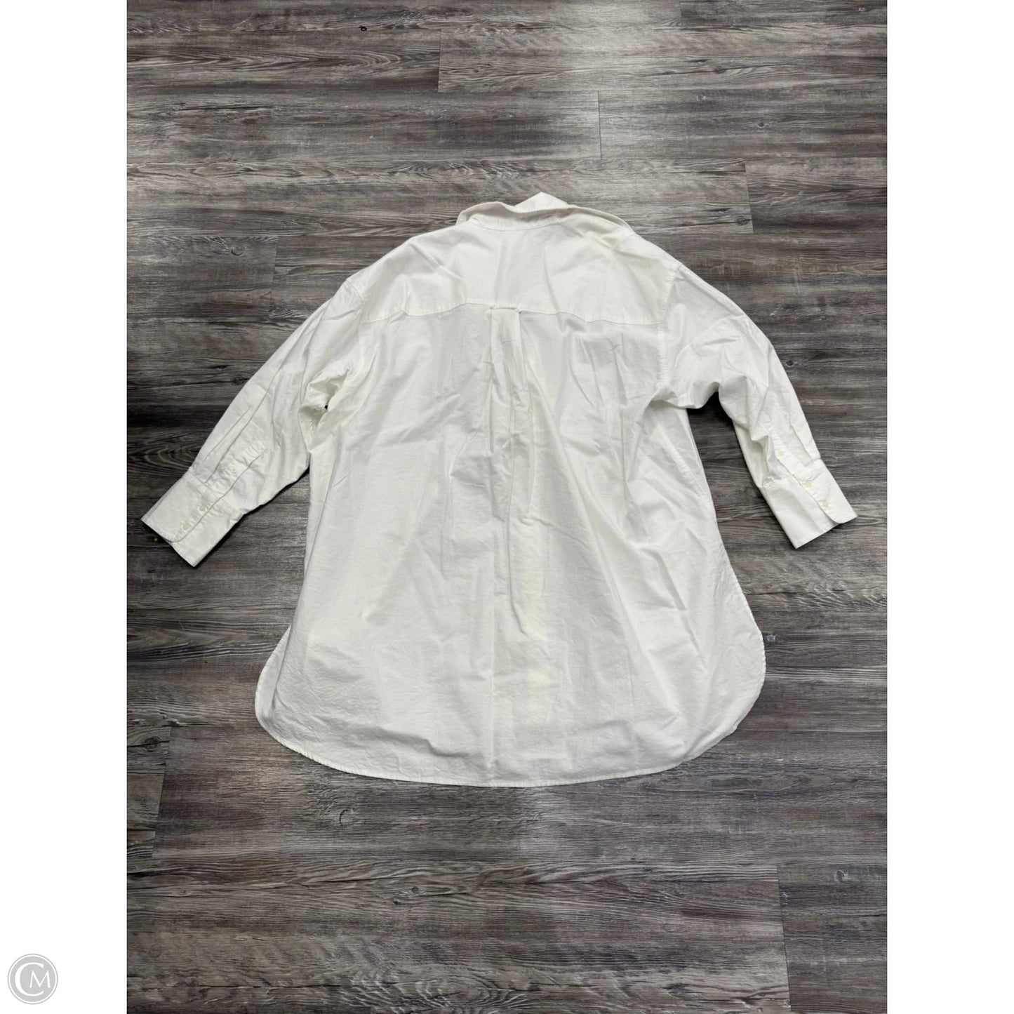 Dress Casual Short By H&m In White, Size: Xl