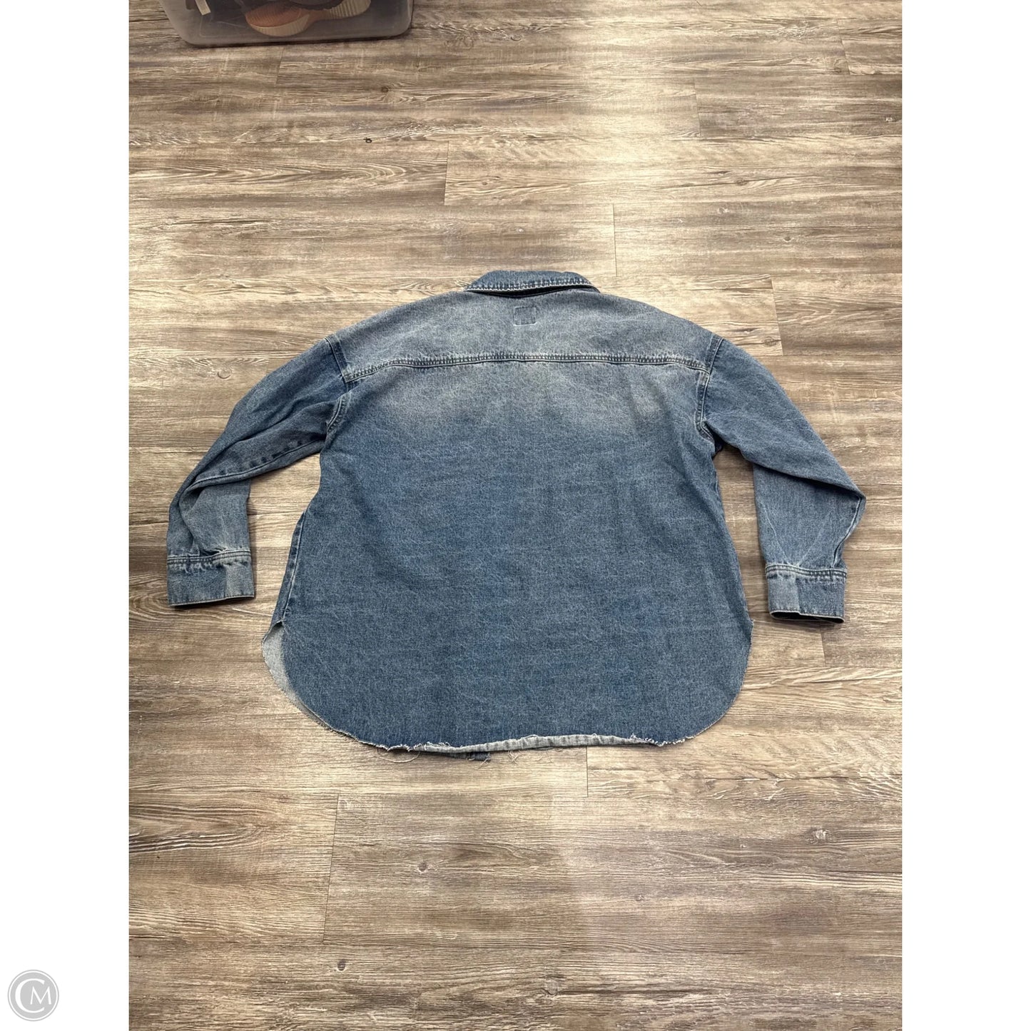 Jacket Denim By Wild Fable In Blue Denim, Size: Xxl