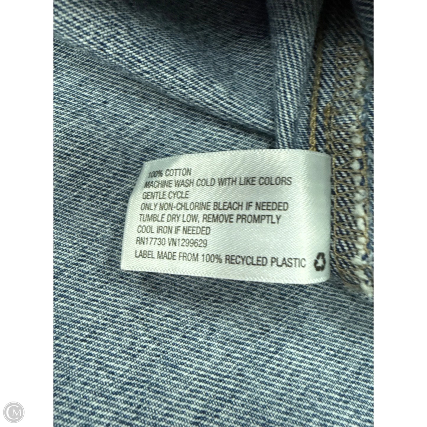 Jacket Denim By Wild Fable In Blue Denim, Size: Xxl