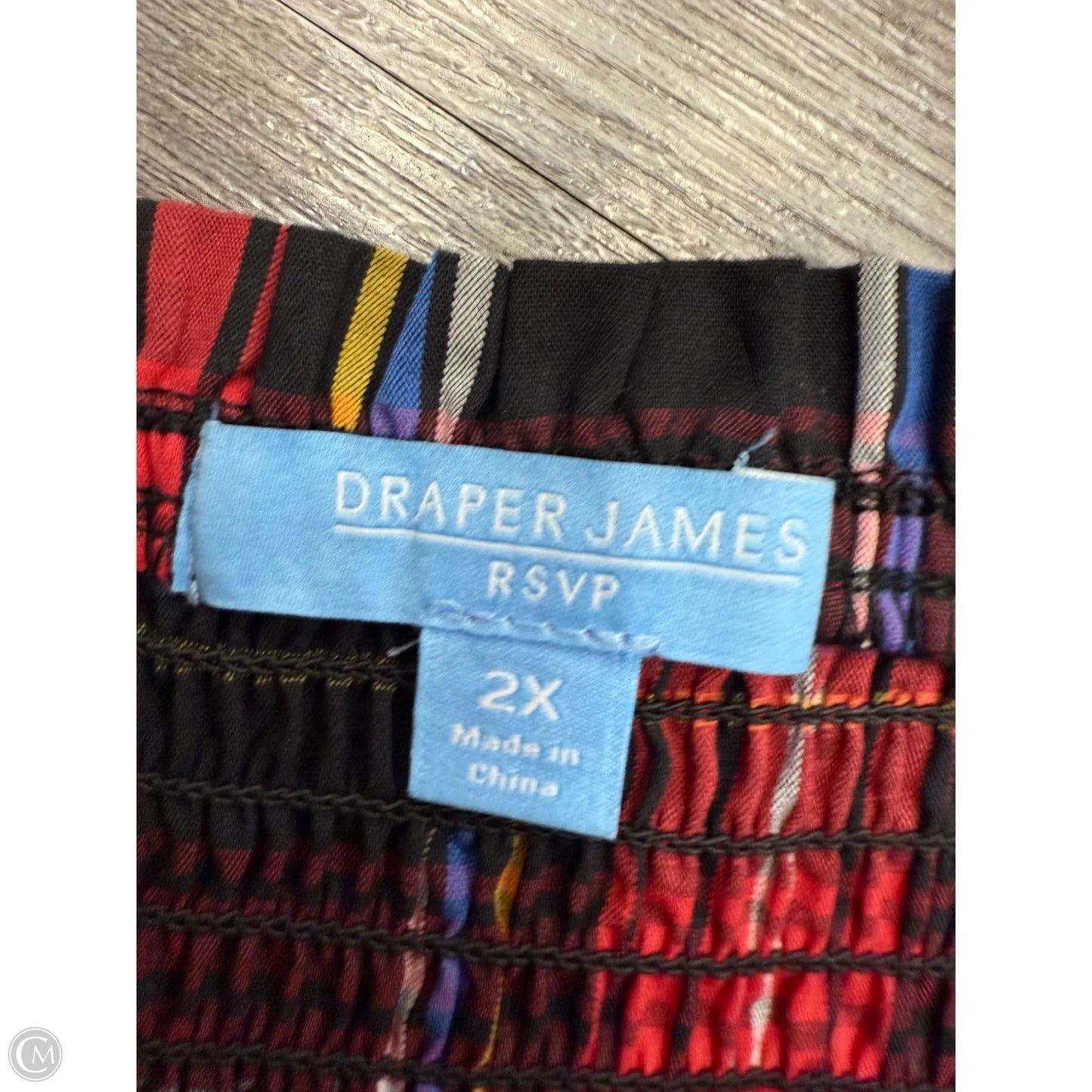 Dress Casual Midi By Draper James Rsvp In Plaid Pattern, Size: 2x
