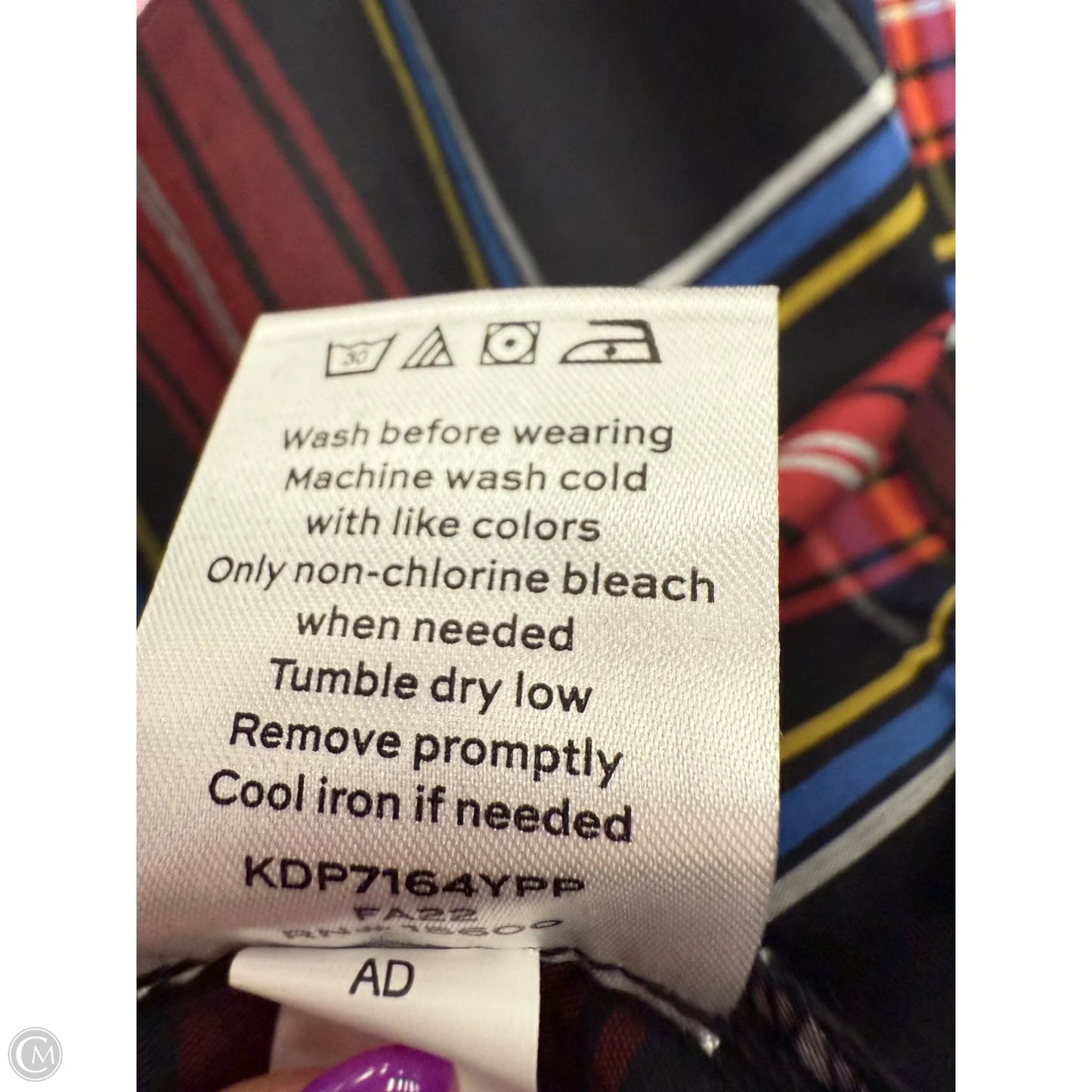 Dress Casual Midi By Draper James Rsvp In Plaid Pattern, Size: 2x