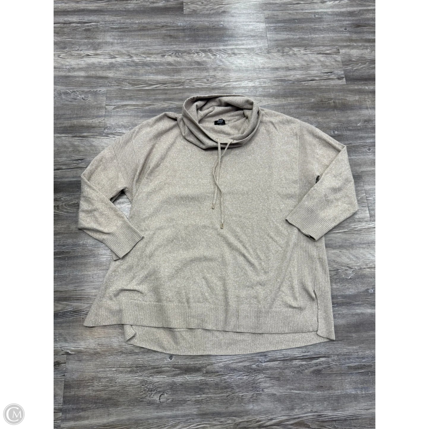 Sweater By Jones New York In Tan, Size: 3x