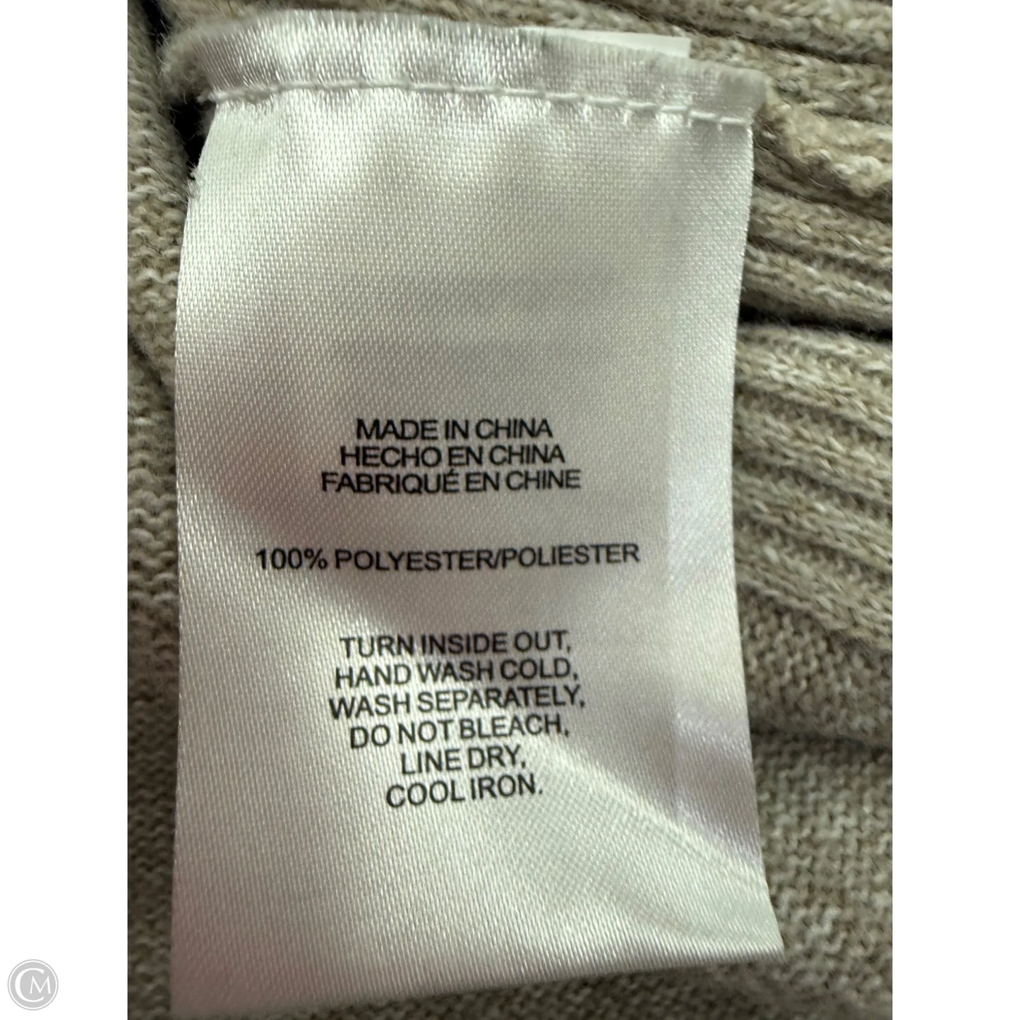 Sweater By Jones New York In Tan, Size: 3x