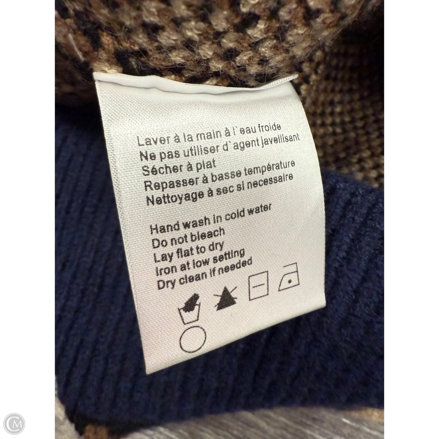 Sweater By Charlie B In Animal Print, Size: M