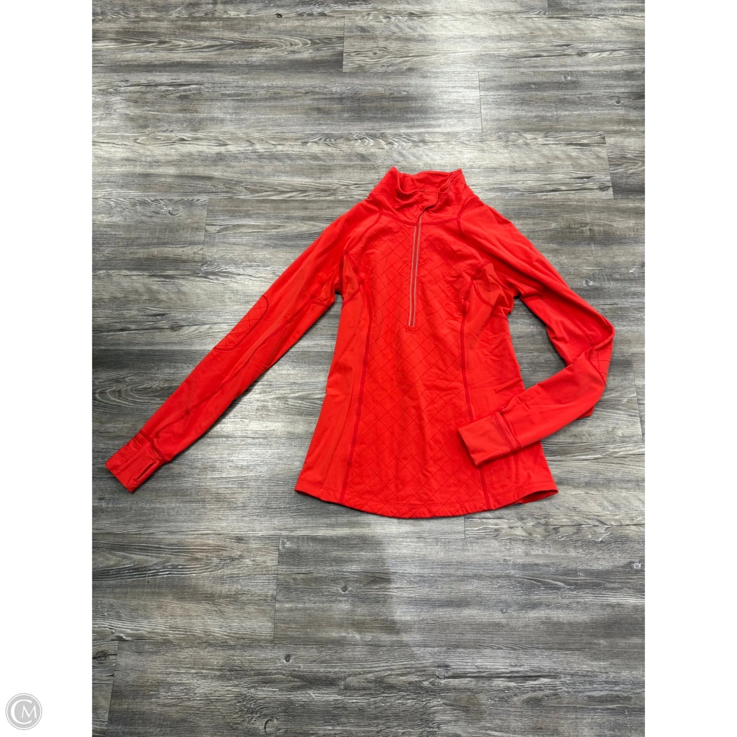 Athletic Jacket By Lululemon In Red, Size: 8