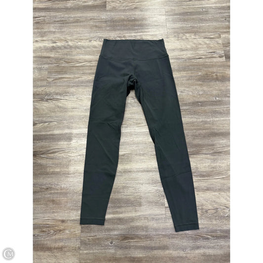 Athletic Leggings By Lululemon In Grey, Size: 8