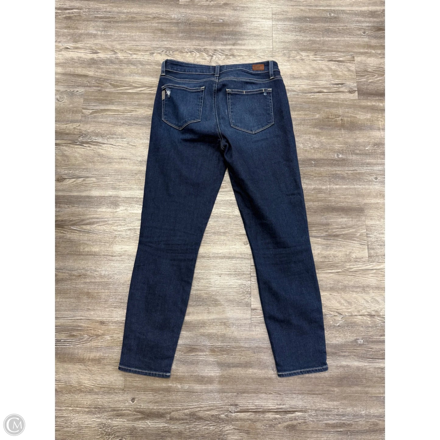 Jeans Skinny By Paige In Blue Denim, Size: 8