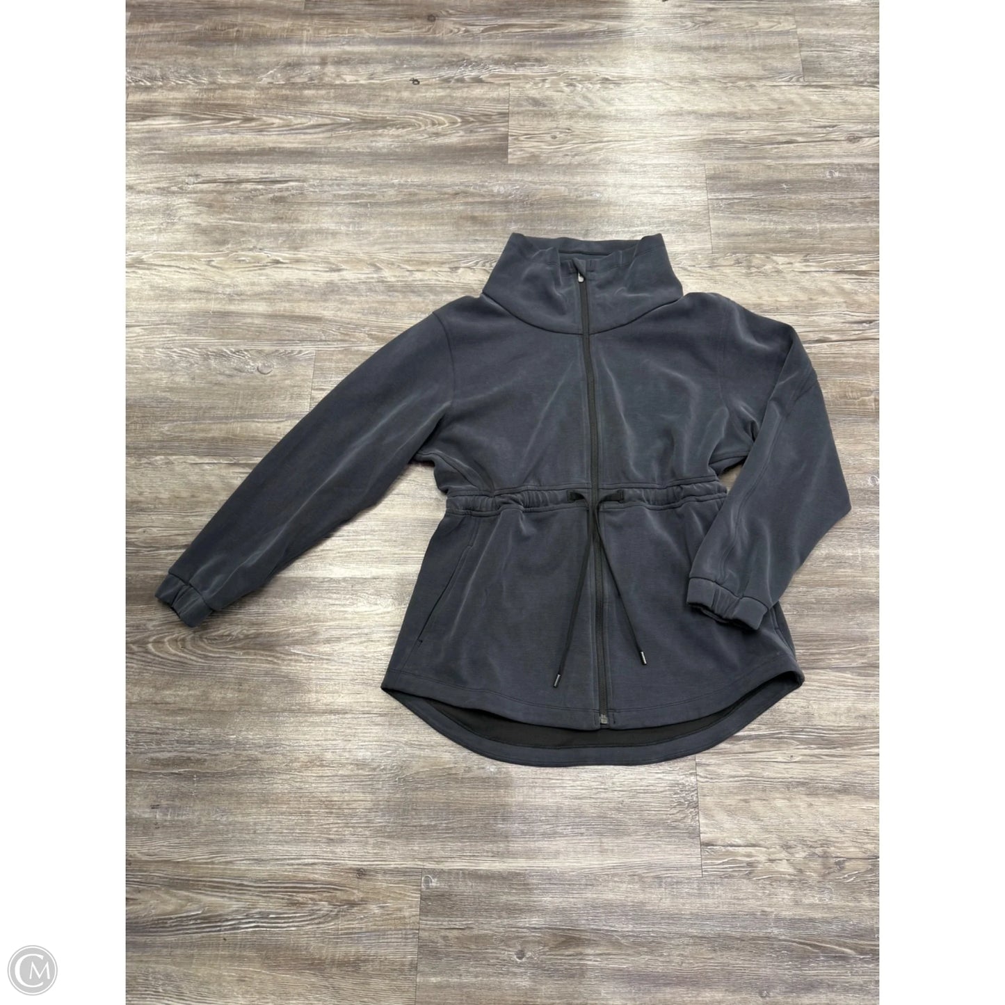 Athletic Sweatshirt Crewneck By Lululemon In Black, Size: 6