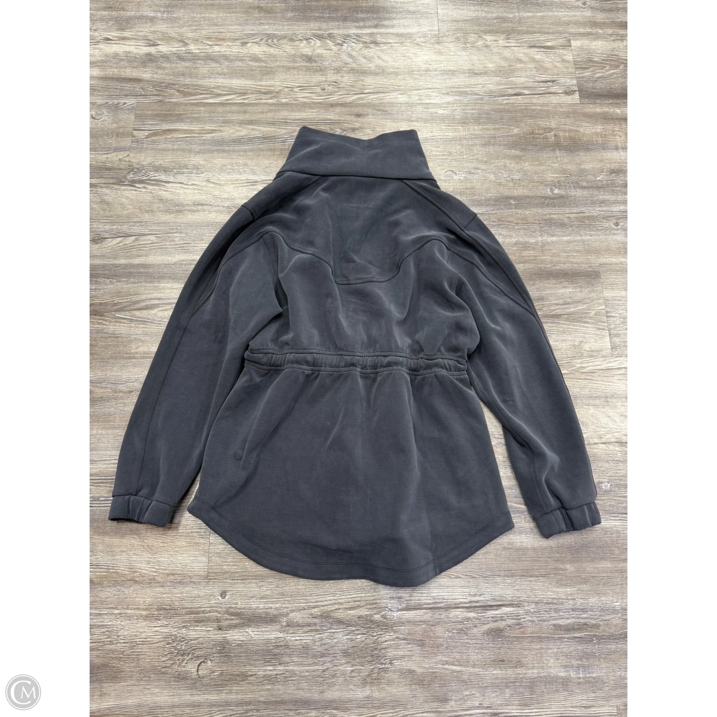 Athletic Sweatshirt Crewneck By Lululemon In Black, Size: 6