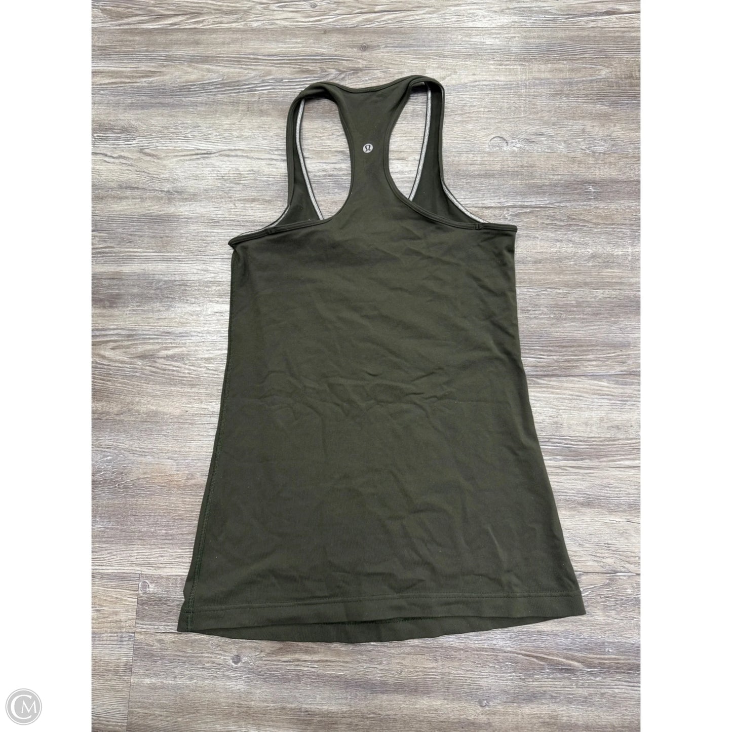 Athletic Tank Top By Lululemon In Green, Size: M