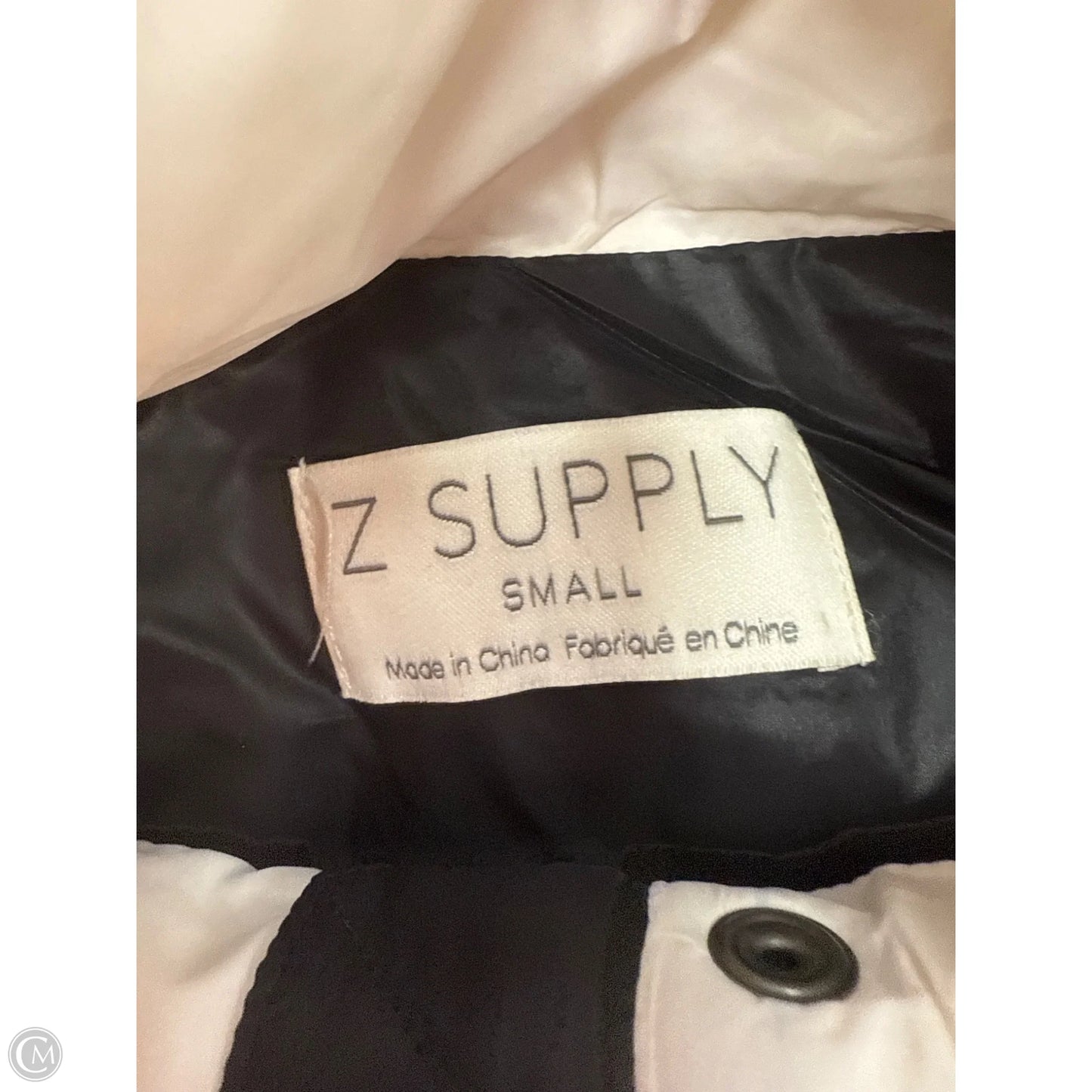 Vest Puffer & Quilted By Z Supply In Purple & Tan, Size: S