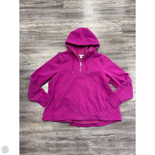 Athletic Sweatshirt Hoodie By Athleta In Purple, Size: Xl