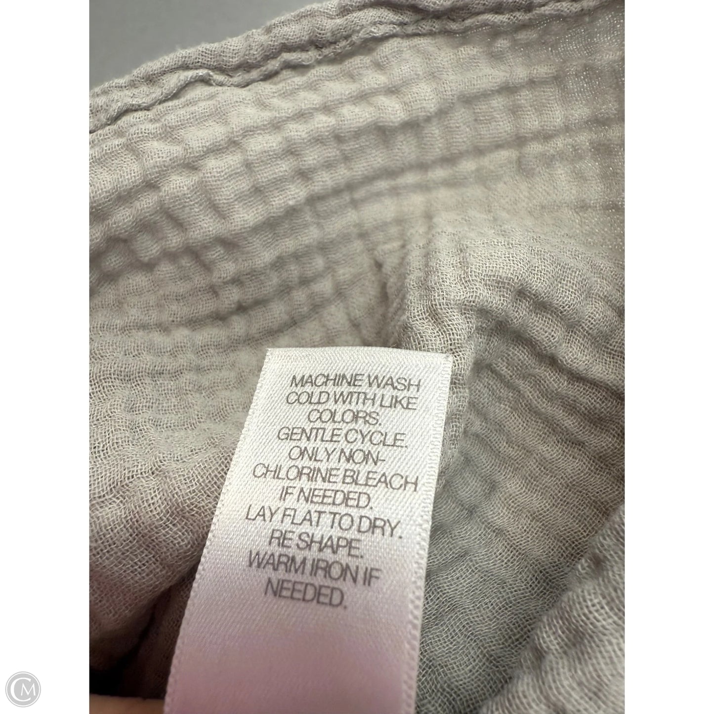 Top Long Sleeve Basic By Pure Jill In Grey, Size: 2x