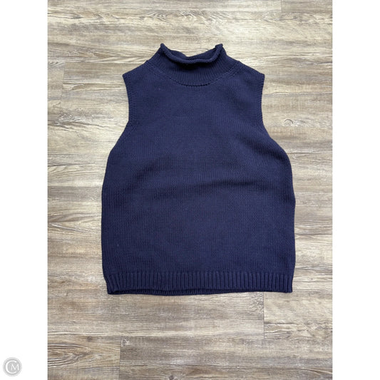 Top Sleeveless By Marled In Navy, Size: Xl
