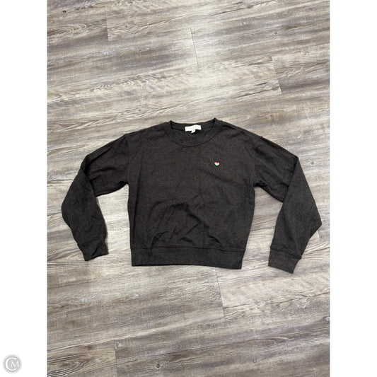 Sweatshirt Crewneck By Spiritual Gangster In Grey, Size: S