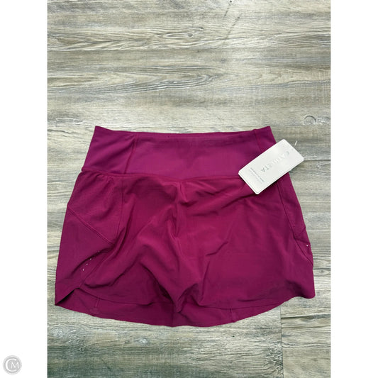 Athletic Skort By Athleta In Purple, Size: S