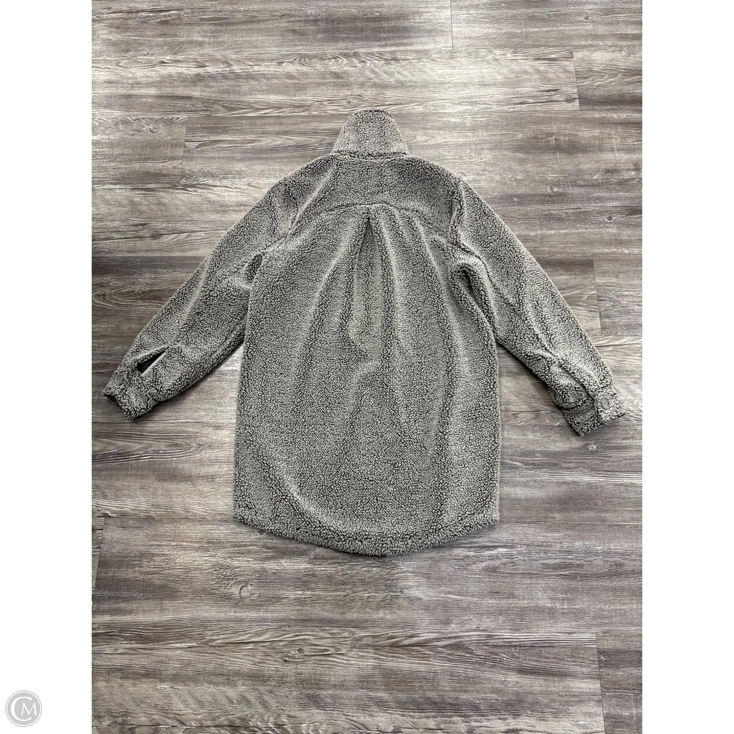 Jacket Fleece By Spanx In Grey, Size: S