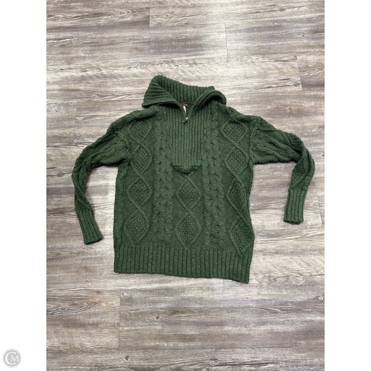 Sweater By Free People In Green, Size: Xs