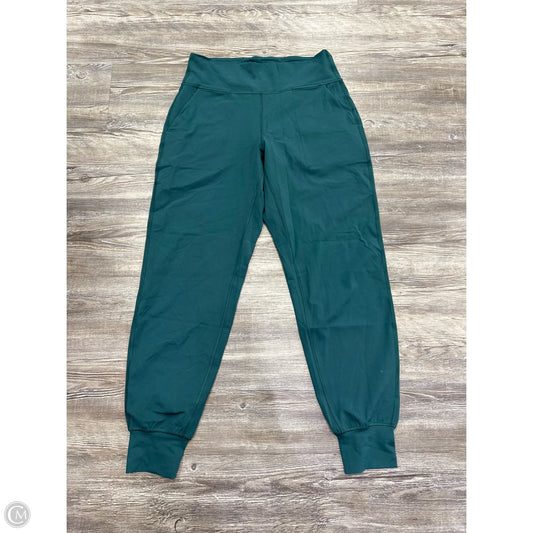 Athletic Pants By Lululemon In Teal, Size: 10