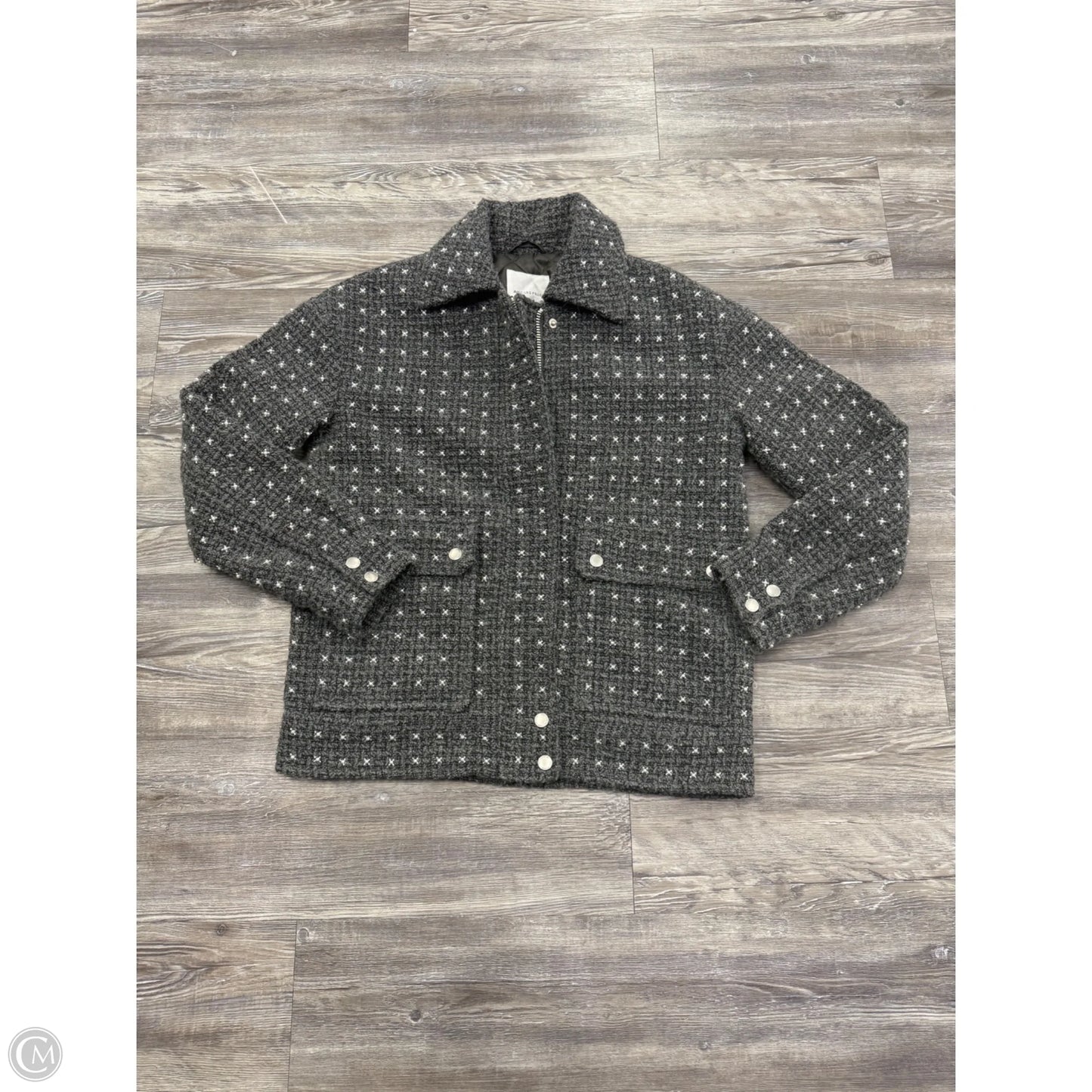 Jacket Other By Avec Les Filles In Grey, Size: Xs