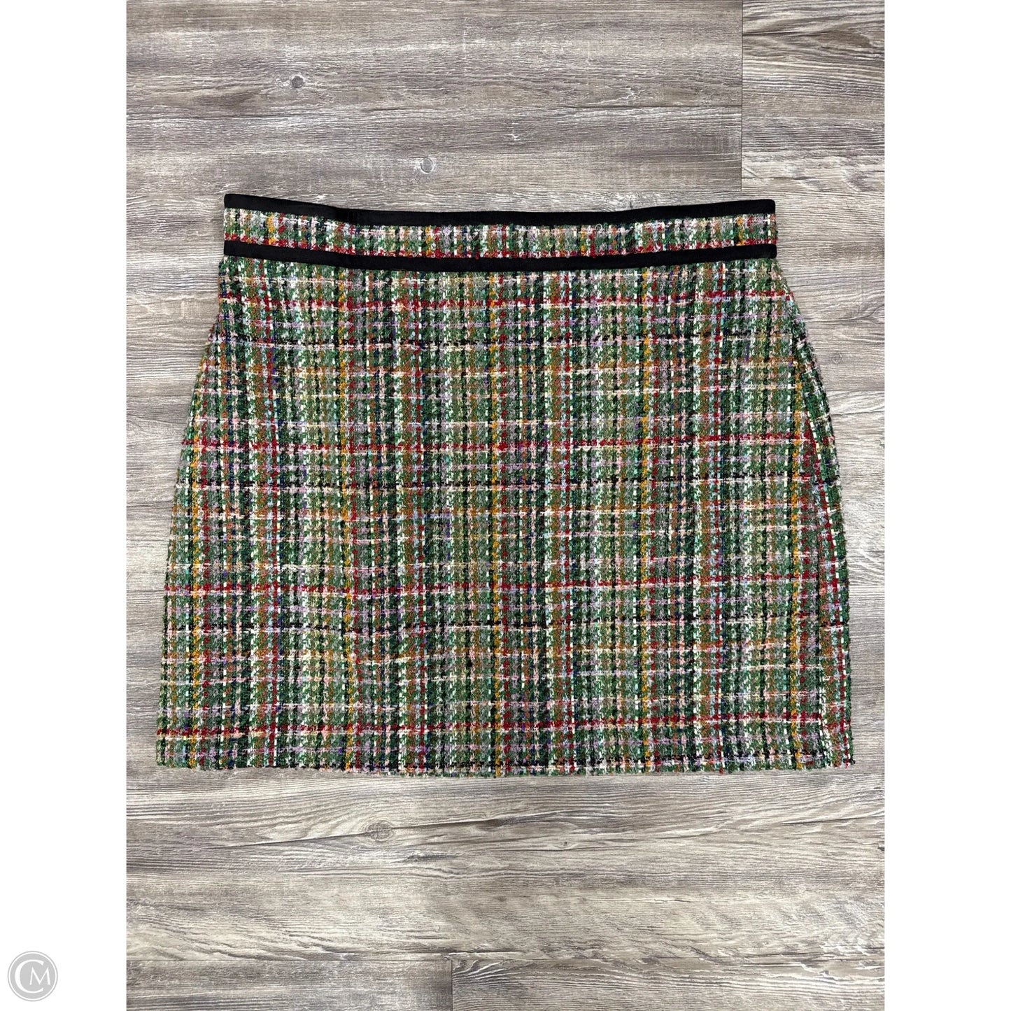 Skirt Mini & Short By Ann Taylor In Plaid Pattern, Size: 16