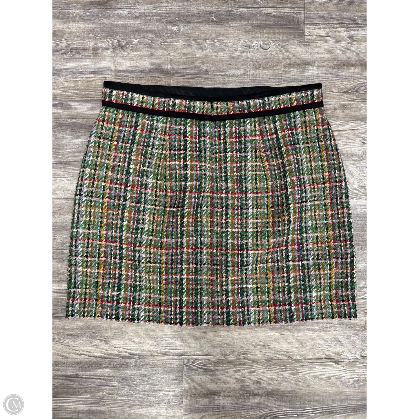 Skirt Mini & Short By Ann Taylor In Plaid Pattern, Size: 16