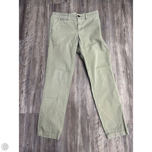 Pants Cropped By Pilcro In Green, Size: 4