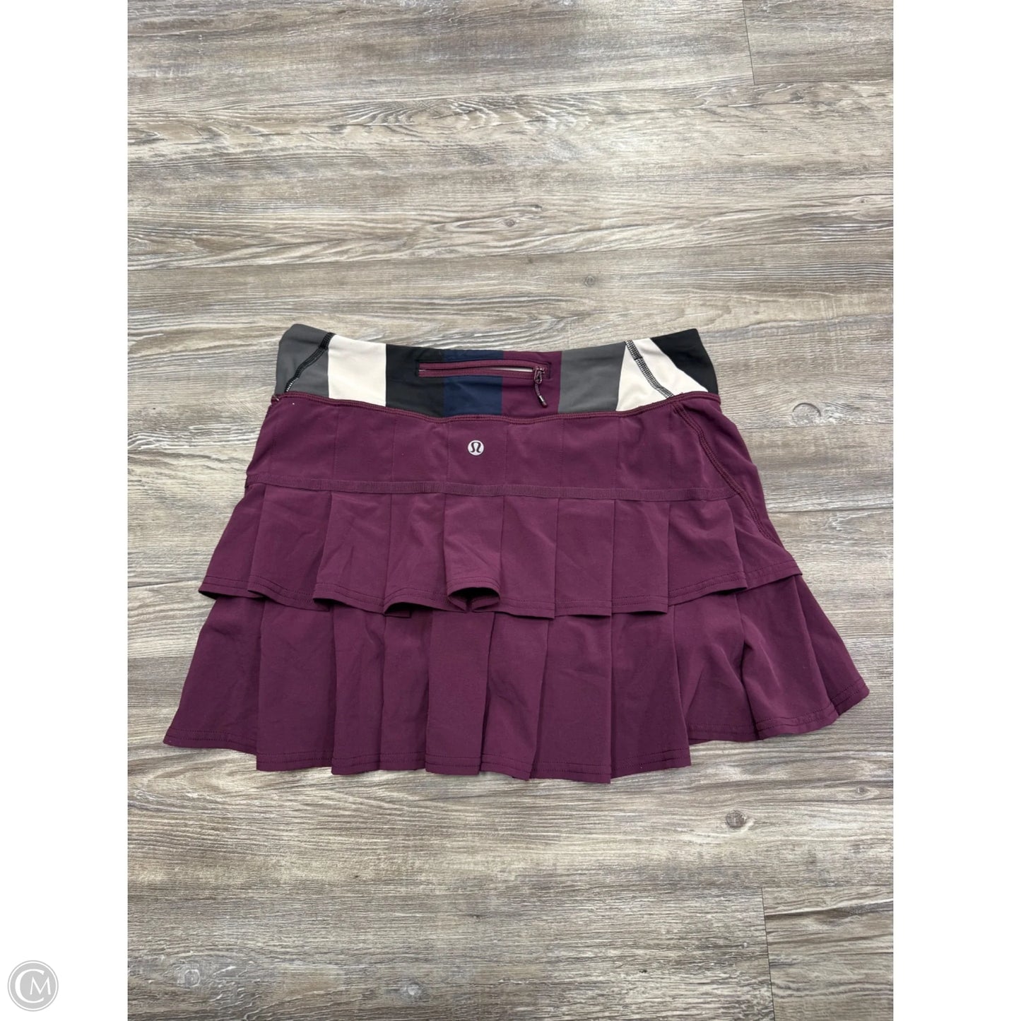 Athletic Skort By Lululemon In Purple, Size: S