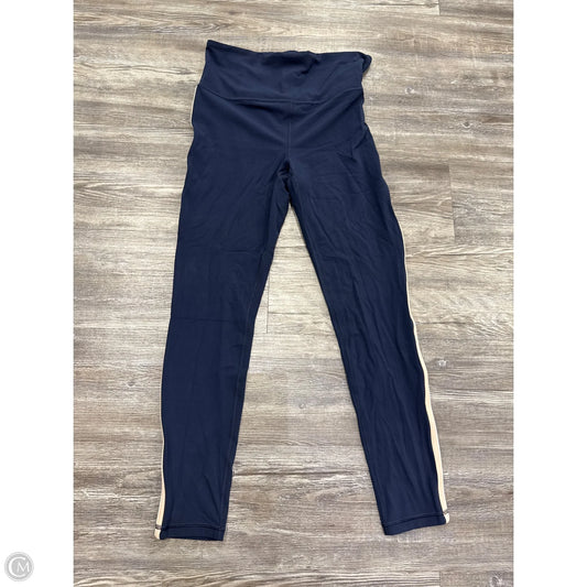 Athletic Leggings By Athleta In Navy, Size: M